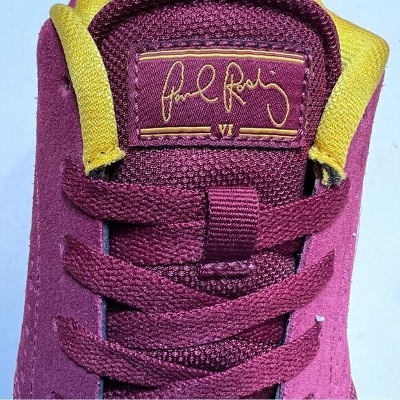 NIKE SB PAUL RODRIGUEZ LUNARLON DYNAMIC SUPPORT BURGANDY GOLD SZ 13 TEAM Colors - Picture 9 of 9